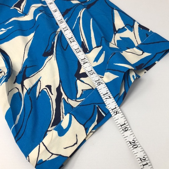 2/$30 NEW Catherines Duster Size 3X Alfresco Blue Black White Artsy Plus Size - Picture 10 of 15